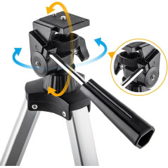 Télescope Gskyer 70mm AZ 400mm pour enfants avec sac et télécommande