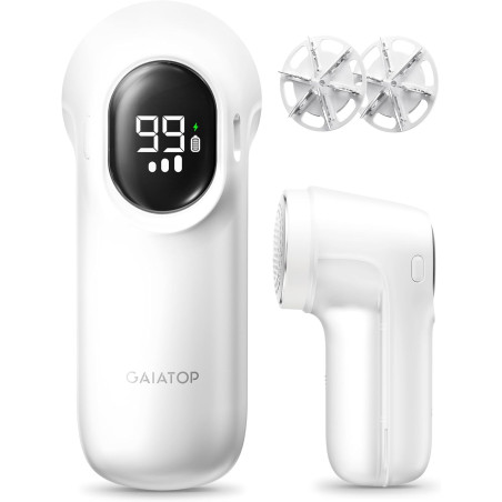 Gaiatop 3-Speed Fabric Shaver for Clothing, Furniture & Sweaters – Lint Remover Cleaner