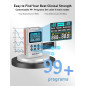 2025 TENS EMS Muscle Stimulator for Back Pain Relief with 8 Modes, 8 Pads, 40 Intensities & Color LCD 2025 TENS EMS Muscle Stimulator for Back Pain Relief with 8 Modes, 8 Pads, 40 Intensities & Color LCD