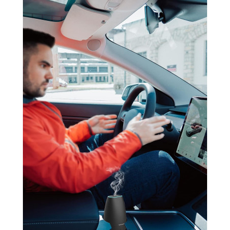 Portable Car Essential Oil Diffuser with USB - Mini Aromatherapy Humidifier