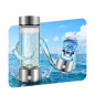 Bouteille Générateur d'Eau Hydrogène 3.0 | Double Hydrogène & Verre Borosilicate | Technologie SPE PEM | Récupération Post-W Bouteille Générateur d'Eau Hydrogène 3.0 | Double Hydrogène & Verre Borosilicate | Technologie SPE PEM | Récupération Post-W