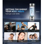 3.0 Upgrade Hydrogen Water Bottle Generator | SPE PEM Tech | Double Hydrogen | 24-Hour Lock | High Borosilicate Glass 3.0 Upgrade Hydrogen Water Bottle Generator | SPE PEM Tech | Double Hydrogen | 24-Hour Lock | High Borosilicate Glass