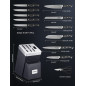 Set de Couteaux D.Perlla 14 pièces, Acier Inoxydable Haute Carbone, Auto-affûtage, Manche Plein Tang Set de Couteaux D.Perlla 14 pièces, Acier Inoxydable Haute Carbone, Auto-affûtage, Manche Plein Tang