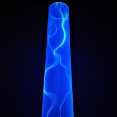 Tube Plasma 12 Bleu avec Son, Voix & Touches – Deco & Éducation