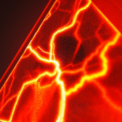 Disque Plasma Triangulaire 12 Rouge – Décoration & Fête