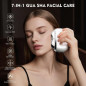 Appareil de Massage Visage Électrique Gua Sha 7-en-1 avec Thérapie par Lumière Rouge Appareil de Massage Visage Électrique Gua Sha 7-en-1 avec Thérapie par Lumière Rouge