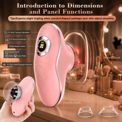 Electric Lymphatic Contour Brush for Jawline, Neck & Body Shaping
