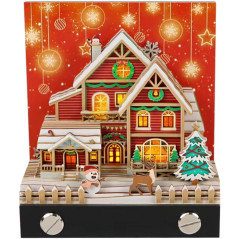 3D Memo Pad Art Calendar 2025 – Christmas DIY Tear Away Desk Calendar