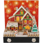 3D Memo Pad Art Calendar 2025 - Christmas Tear Away Paper Sculpture, DIY Desk Notepad with Light