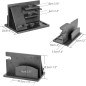 Wood Bedside Organizer & Phone Docking Station - Gifts for Men, Dad, Husband, Boyfriend, Xmas & Anniversary