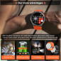 Montre Connectée Militaire Homme GPS Intégré, Écran AMOLED 1,43, Autonomie 30 Jours Montre Connectée Militaire Homme GPS Intégré, Écran AMOLED 1,43, Autonomie 30 Jours