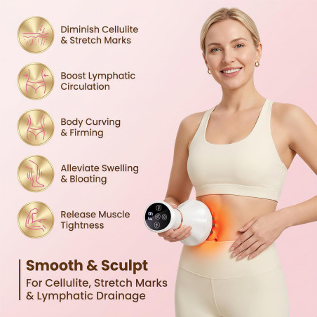 Appareil Drainage Lymphatique & Anti-Cellulite Microcourant