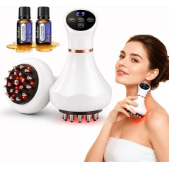 Lymphatic Drainage & Cellulite Massager with Microcurrent, Heat & Vibration