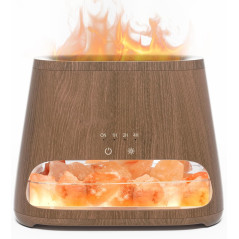 Lampe Sel Himalaya 2-en-1 Diffuseur d'Arômes pour Maison