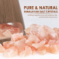 Diffuseur d'aromathérapie 2-en-1 SALKING lampe en sel de l'Himalaya pour la maison Diffuseur d'aromathérapie 2-en-1 SALKING lampe en sel de l'Himalaya pour la maison