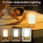 Lampe de luminothérapie Happy Lamp 10,000 LUX, sans UV, 3 températures, 5 intensités, abat-jour lin blanc Lampe de luminothérapie Happy Lamp 10,000 LUX, sans UV, 3 températures, 5 intensités, abat-jour lin blanc