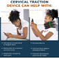 Cervical Neck Traction and Stretcher Device for Pain Relief and Neck Support