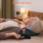 Oreiller de Massage Cervical Sans Fil 3 en 1 avec Chaleur, Vibration et Traction Oreiller de Massage Cervical Sans Fil 3 en 1 avec Chaleur, Vibration et Traction