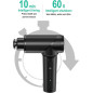 Medcursor Pistolet de Massage Intensif avec 6 Têtes, Moteur Brushless pour Douleurs Musculaires (Noir) Medcursor Pistolet de Massage Intensif avec 6 Têtes, Moteur Brushless pour Douleurs Musculaires (Noir)