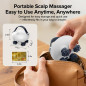 Masseur de Cuir Chevelu Anti-Emmêlement - Masseur Tête Relaxant et Ergonomique Masseur de Cuir Chevelu Anti-Emmêlement - Masseur Tête Relaxant et Ergonomique