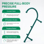 Thera Cane Green Single Massage Tool for Deep Tissue Relief and Muscle Pain Therapy