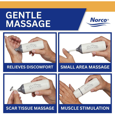 Norco Mini Massager - Appareil de Massage Portatif pour Casser les Tissus Cicatriciels
