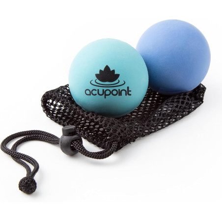 Ensemble de Balles de Massage Physique - Yoga, Massage Profond, Points de Trigger, Libération Myofasciale