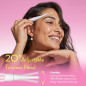 Épilateur Électrique Sans Douleur pour Femmes avec Tête Pivotante, 2 Lames Remplaçables, Rose Épilateur Électrique Sans Douleur pour Femmes avec Tête Pivotante, 2 Lames Remplaçables, Rose