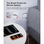 Slim 100W 6-Port USB-C Fast Charger Block – High-Speed Power Delivery Charging Station