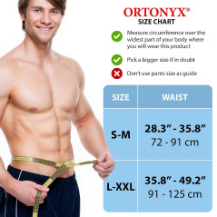 Ceinture hernie ombilicale ORTONYX L/XXL pour homme et femme