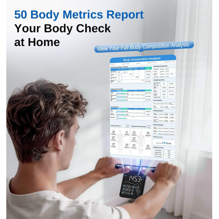 Balance GE intelligente 5,3 : masse grasse, IMC, muscle