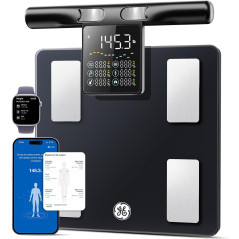 Balance Intelligente GE avec Écran 5,3 pour Graisse Corporelle, IMC et Masse Musculaire