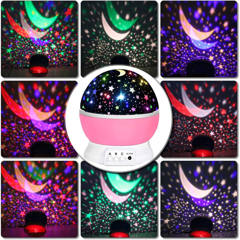 Jouets pour filles 1-10 ans : Projecteur d'étoiles cadeau idéal