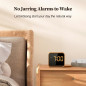 Housbay Réveil en Bois - Sons Naturels, Chants d’Oiseaux, Bruit Blanc, Petit Horloge Digitale Housbay Réveil en Bois - Sons Naturels, Chants d’Oiseaux, Bruit Blanc, Petit Horloge Digitale