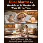 Sunrise Alarm Clock with Sound Machine – Gradual Light Wake-Up & Nature Sounds Sunrise Alarm Clock with Sound Machine – Gradual Light Wake-Up & Nature Sounds