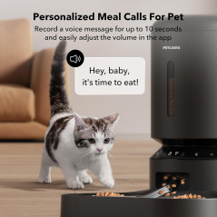 Distributeur Automatique PETLIBRO 5L pour 2 Chats WiFi