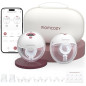 Momcozy M5 Tire-Lait Portable Contrôlé par APP, 2-Pack Rouge Confortable Momcozy M5 Tire-Lait Portable Contrôlé par APP, 2-Pack Rouge Confortable