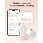 Momcozy M5 Smart APP Controlled Wearable Breast Pump 2-Pack – Cozy Red Momcozy M5 Smart APP Controlled Wearable Breast Pump 2-Pack – Cozy Red