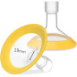 19mm Flasques Ovales Compatibles Medela Pompes - Pièces de Rechange Pump In Style, Symphony, Swing Maxi, Harmony, PersonalFit Fl 19mm Flasques Ovales Compatibles Medela Pompes - Pièces de Rechange Pump In Style, Symphony, Swing Maxi, Harmony, PersonalFit Fl