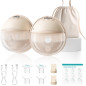 Paruu P16 Pro Wearable Breast Pump 2-Pack - Champagne Paruu P16 Pro Wearable Breast Pump 2-Pack - Champagne