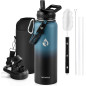 RAYMYLO 40 oz Insulated Water Bottle, Triple Wall Vacuum Stainless Steel, Leak-Proof & Durable RAYMYLO 40 oz Insulated Water Bottle, Triple Wall Vacuum Stainless Steel, Leak-Proof & Durable