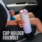 Ello Pop & Fill 18oz Bouteille d'eau enfant inox, isolation sous vide, sans BPA, étanche, couvercle rapide Ello Pop & Fill 18oz Bouteille d'eau enfant inox, isolation sous vide, sans BPA, étanche, couvercle rapide