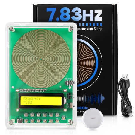 Adjustable Schumann Frequency Generator for Healing with Sine Wave Output