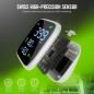 Détecteur CO2 5-en-1 Dienmern Portable, Moniteur Qualité Air Intérieur, Batterie 1600mAh, Écran LED Détecteur CO2 5-en-1 Dienmern Portable, Moniteur Qualité Air Intérieur, Batterie 1600mAh, Écran LED