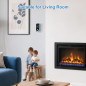 Détecteur de Qualité d'Air Intérieur 5-en-1 avec Écran HD, Prise Électrique Intégrée Détecteur de Qualité d'Air Intérieur 5-en-1 avec Écran HD, Prise Électrique Intégrée