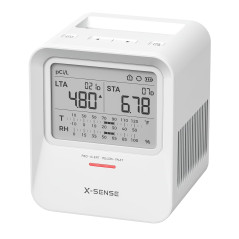 X-Sense Radon Detector XR0B-SR for Home with Audible & Visual Alerts