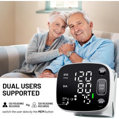 Oklar Tensiomètre Poignet Rechargeable, FDA Approuvé