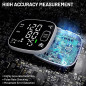 Oklar Rechargeable Wrist Blood Pressure Monitor, FDA Cleared Portable BP Machine