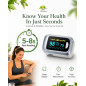 Fingertip Pulse Oximeter with OLED Display, Fast SpO2 & Heart Rate Monitor, Includes Lanyard & AAA Batteries Fingertip Pulse Oximeter with OLED Display, Fast SpO2 & Heart Rate Monitor, Includes Lanyard & AAA Batteries