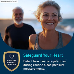 OMRON Iron Blood Pressure Monitor with Upper Arm Cuff – Accurate & Easy